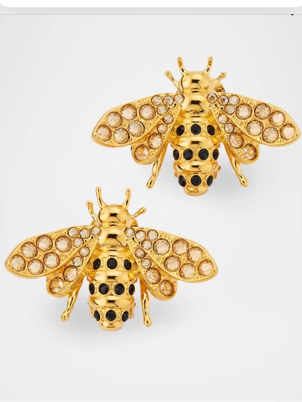 OSCAR DE LA RENTA • Golden Honey
Bee Stud Earrings - Picture 10 of 15